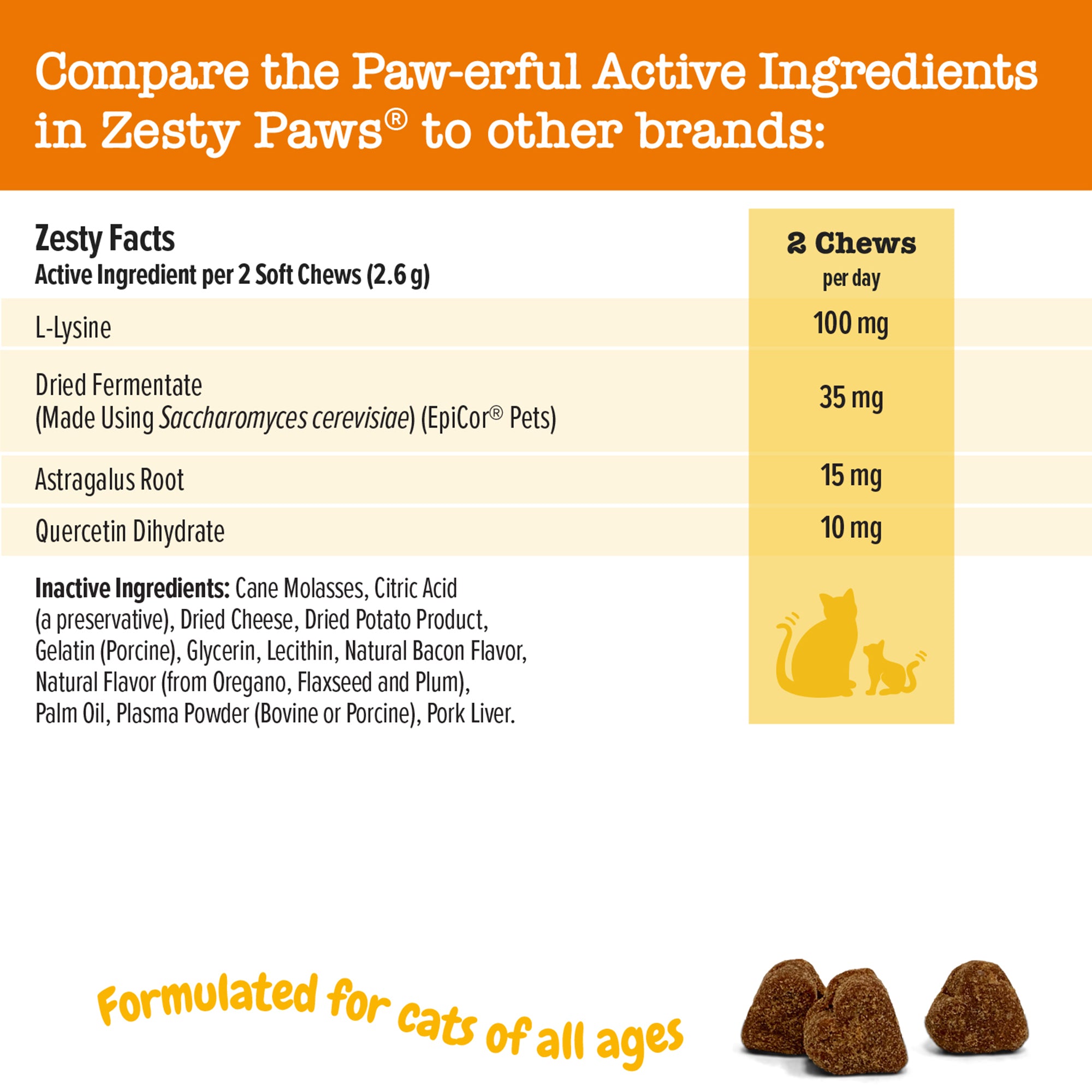 Allergy & Immune Bites™ for Cats