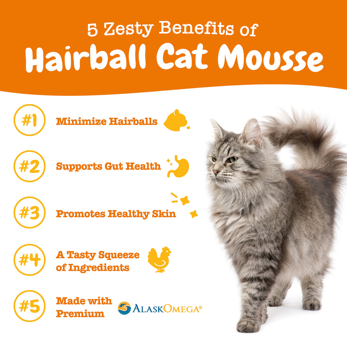 Hairball Cat Mousse