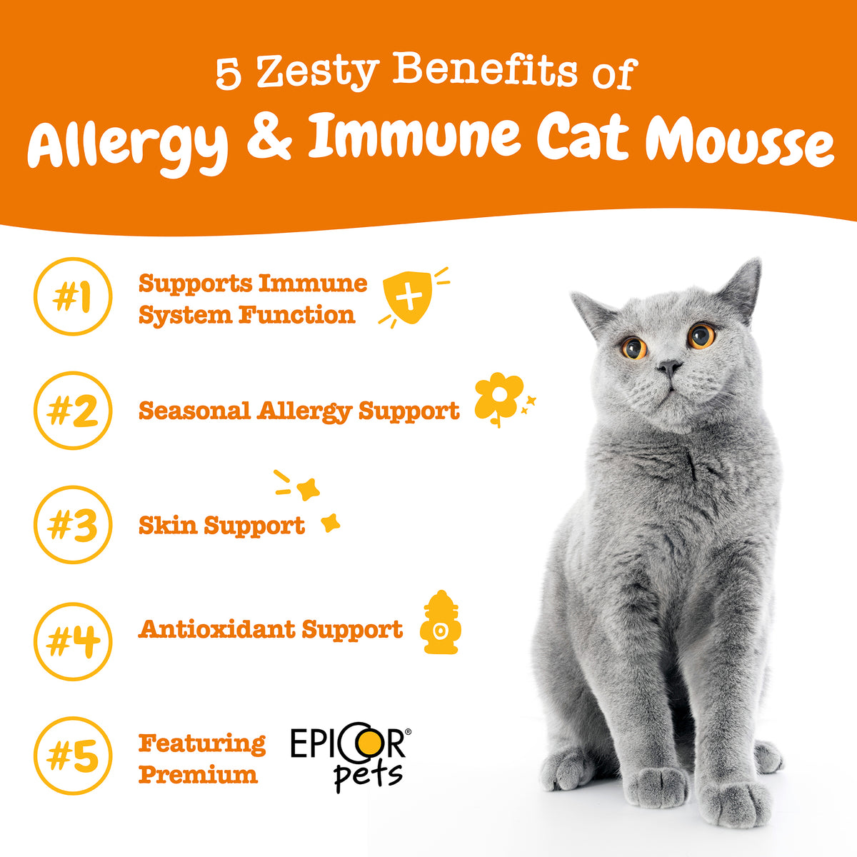 Allergy & Immune Cat Mousse