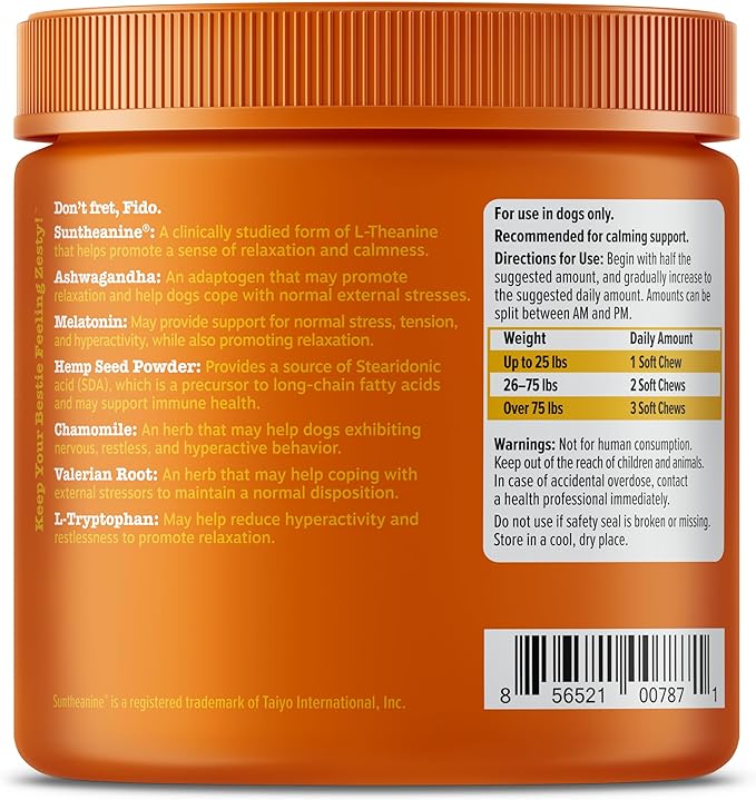 Advanced Calming Bites for Dogs