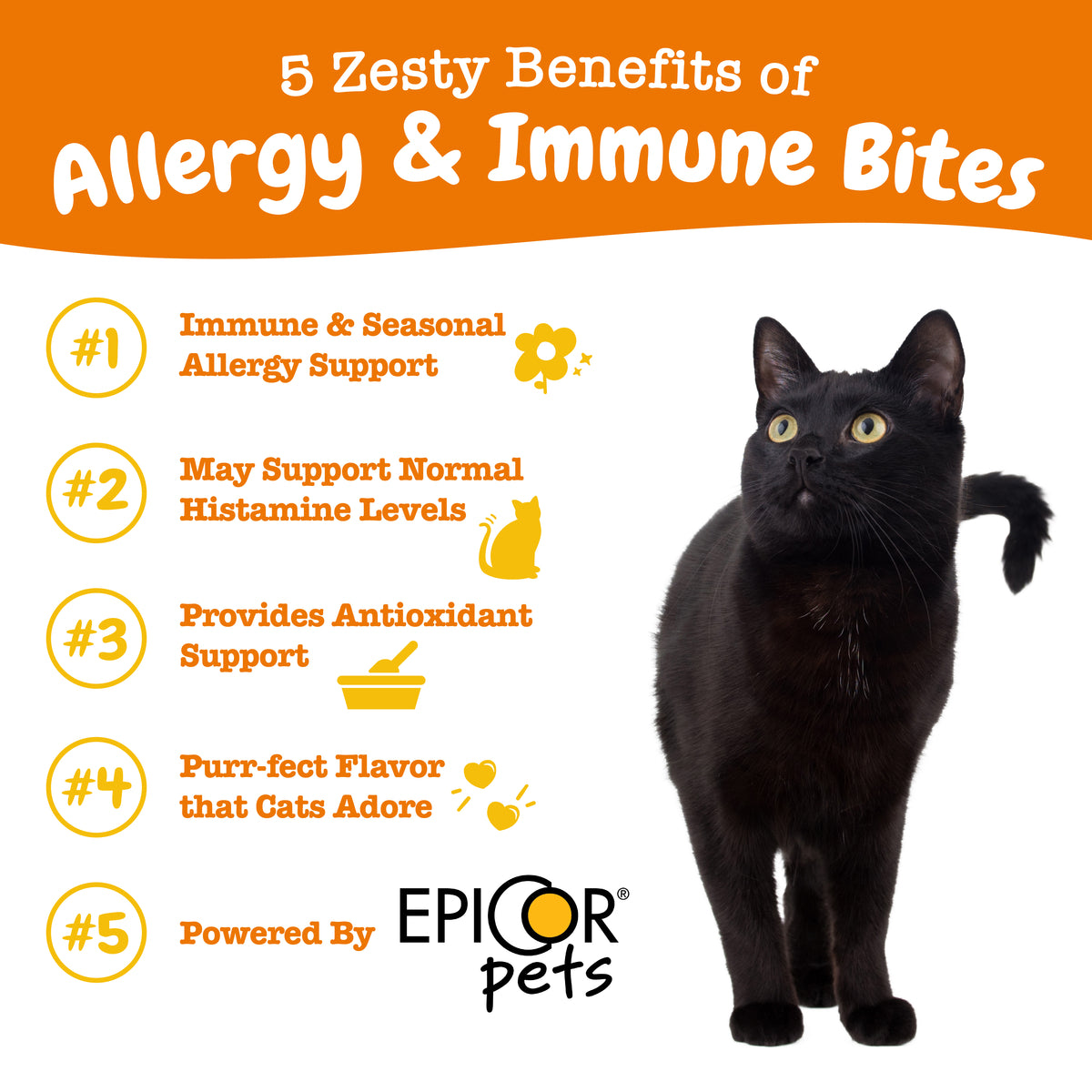 Allergy & Immune Bites™ for Cats