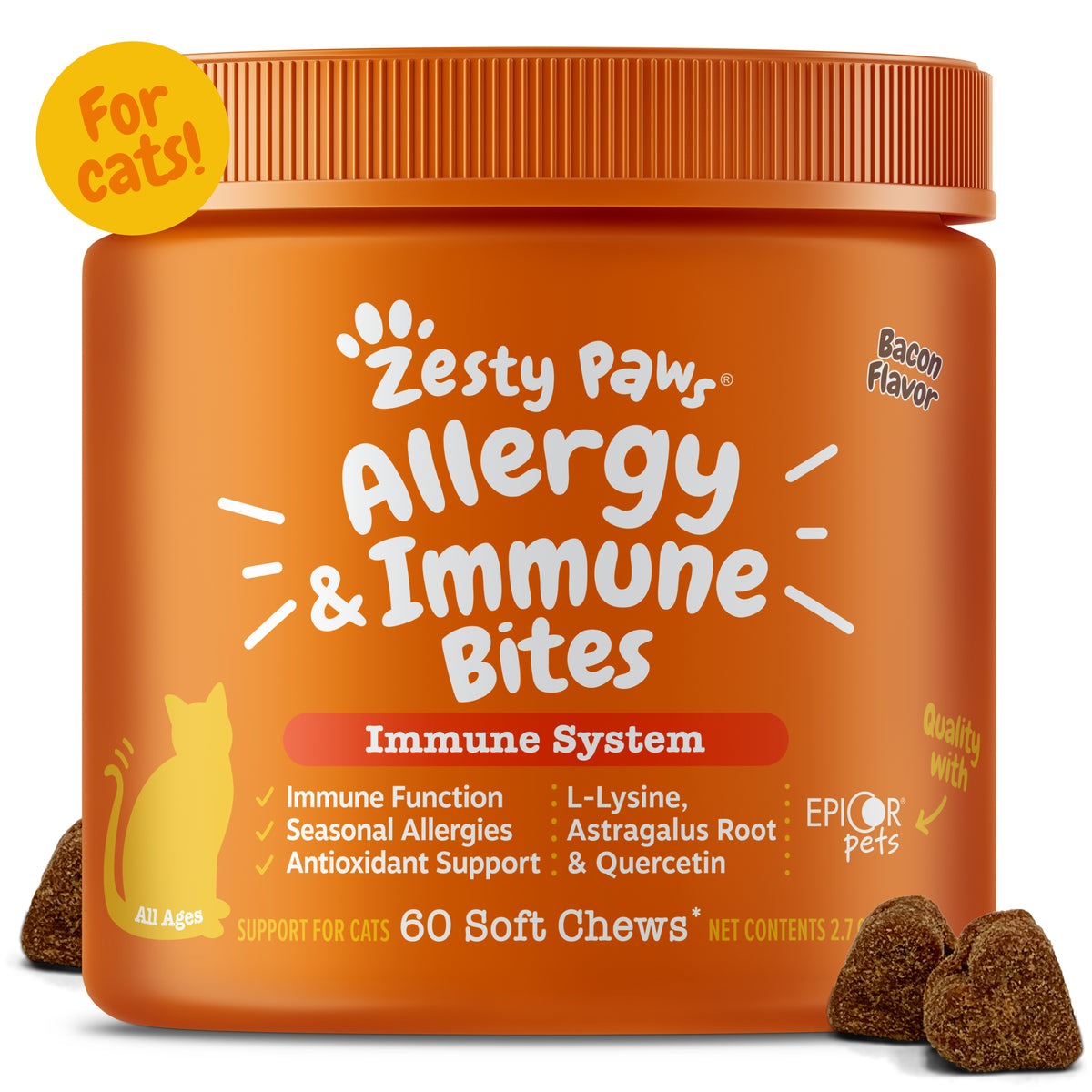 Allergy & Immune Bites™ for Cats