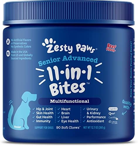 Senior Advanced 11-in-1 Multivitamin Bites for Senior Dogs