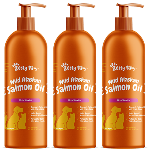 Wild Alaskan Salmon Oil Formula for Dogs & Cats