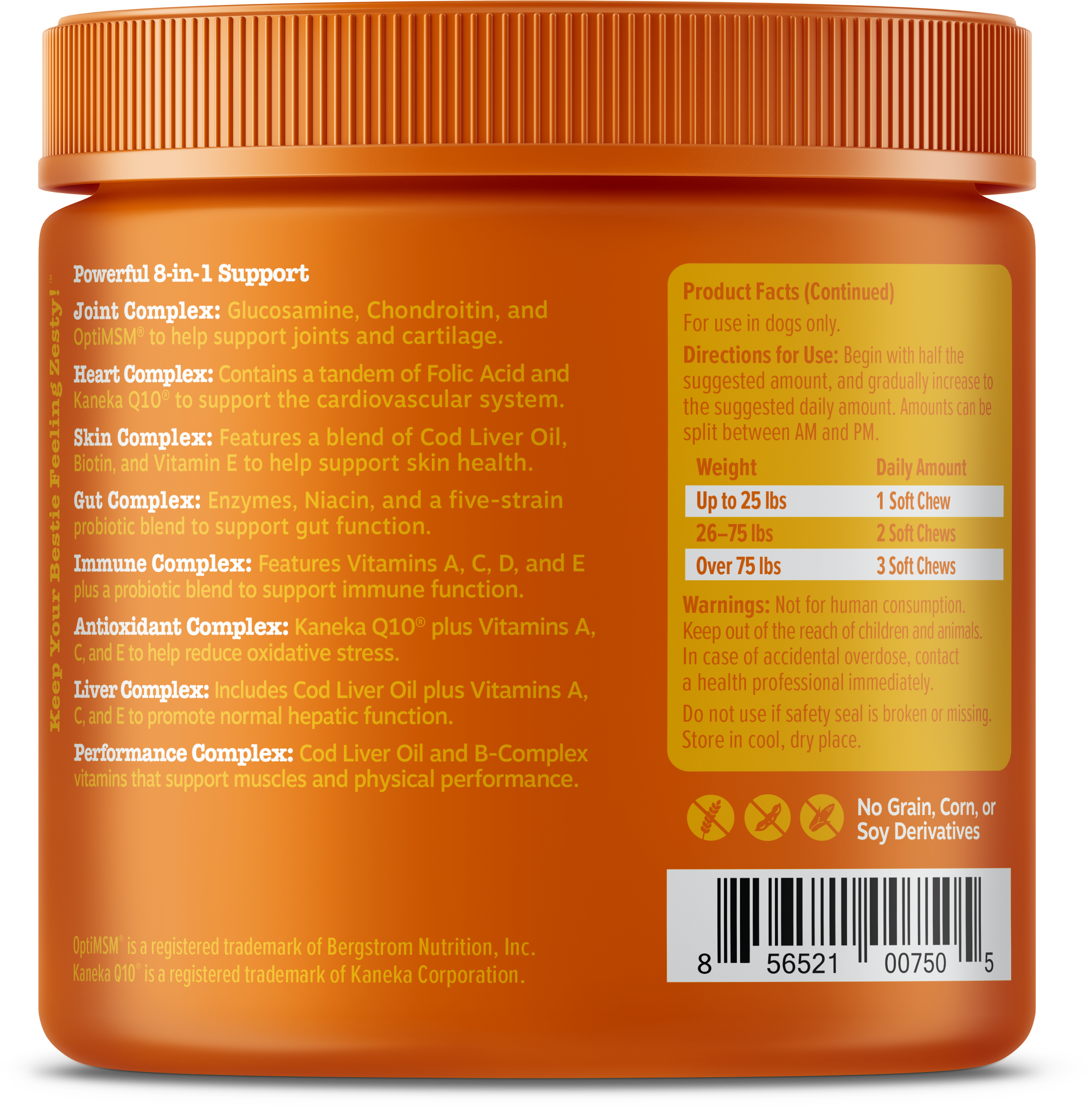 8-in-1 Multivitamin Bites for Dogs