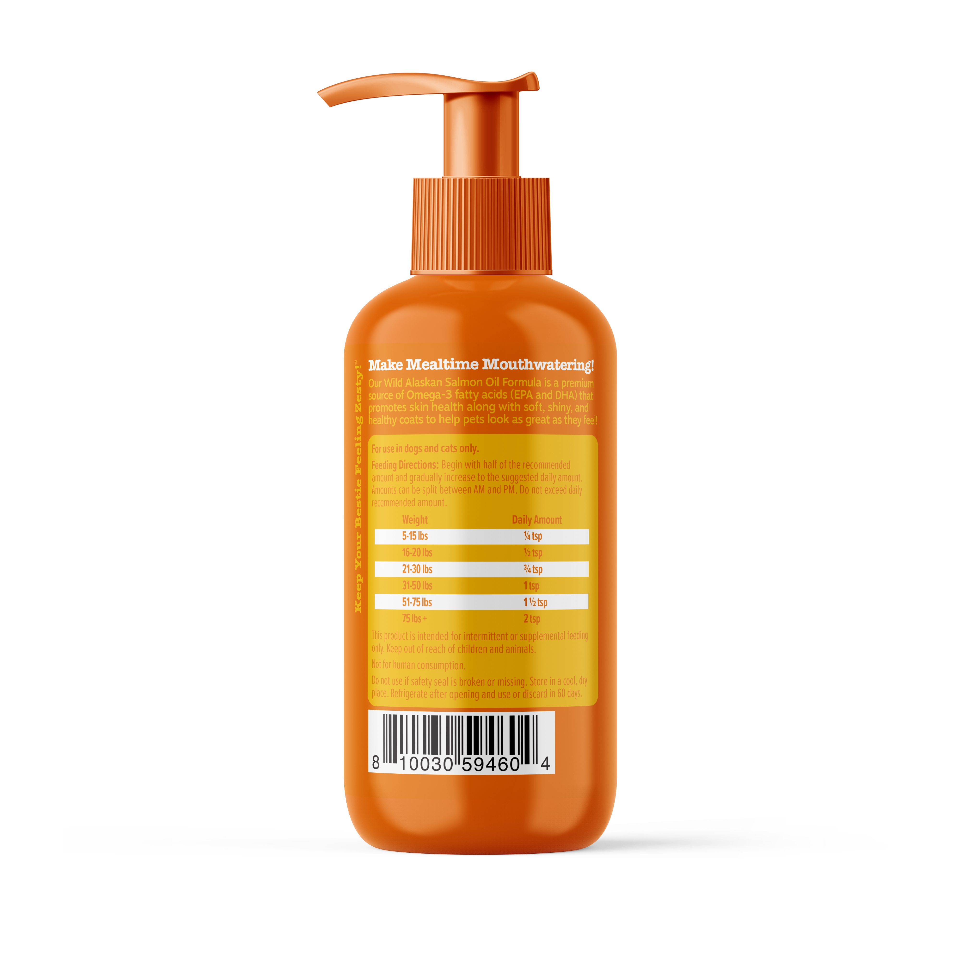 Wild Alaskan Salmon Oil Formula for Dogs & Cats