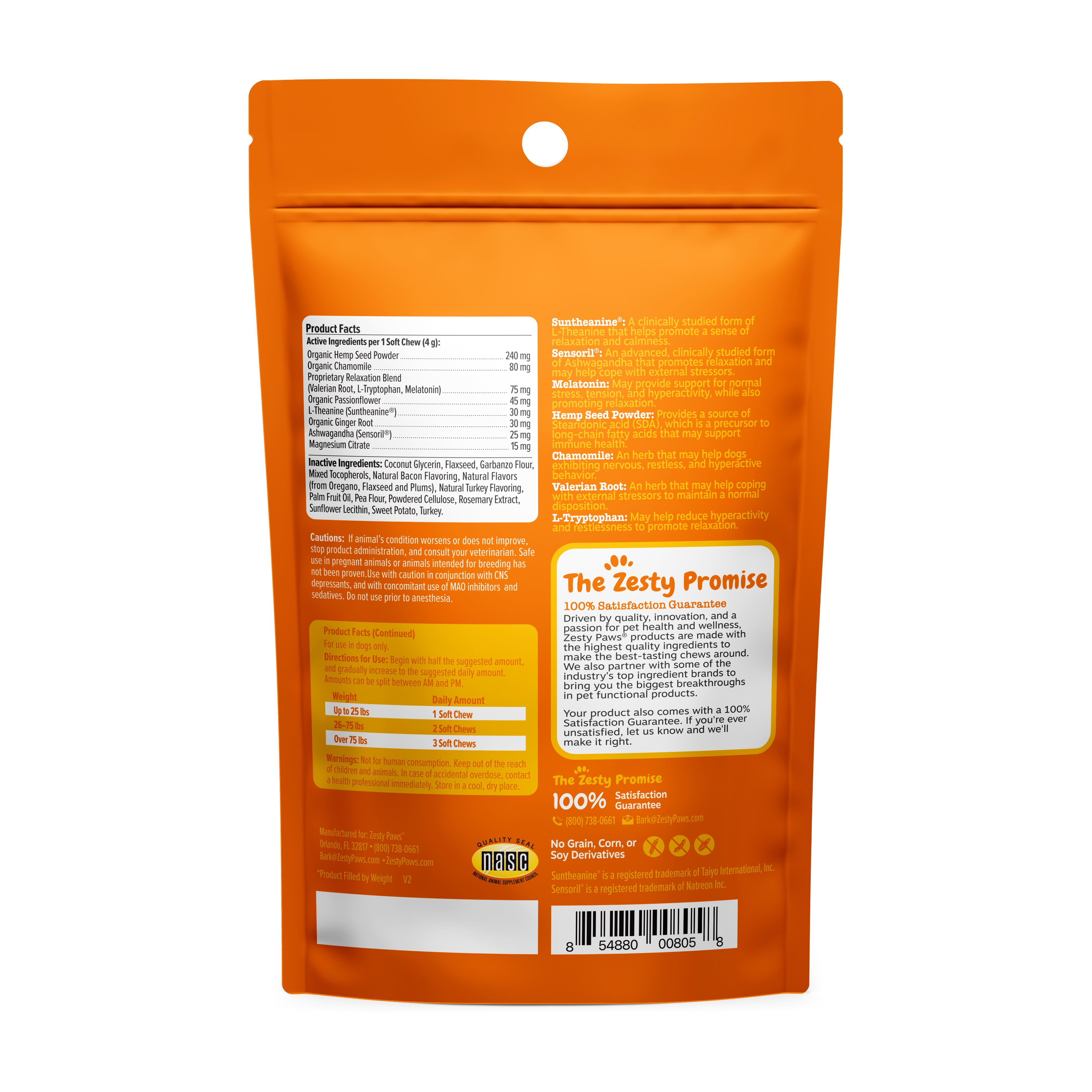 Advanced Calming Bites for Dogs 10ct